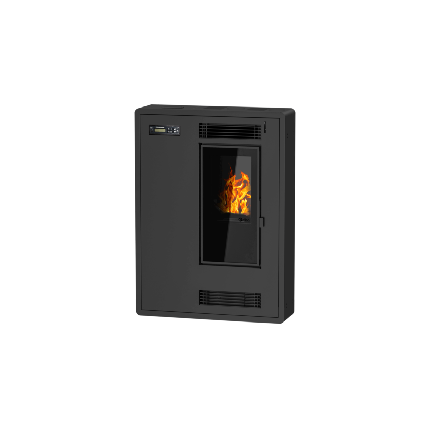 Salamandra a Pellets Maldivas 7,5 kW Cinza Delba