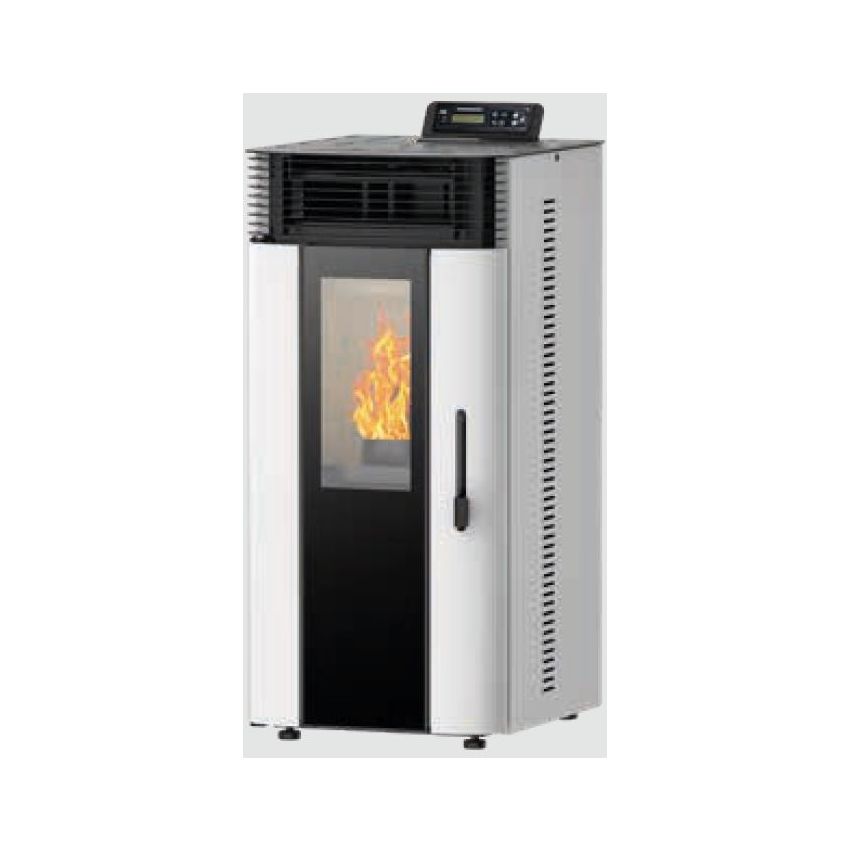 Salamandra a Pellets Toscana 9 kW Branca Delba