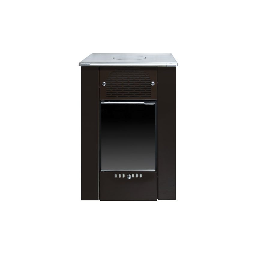Salamandra Frontal a Lenha Inox