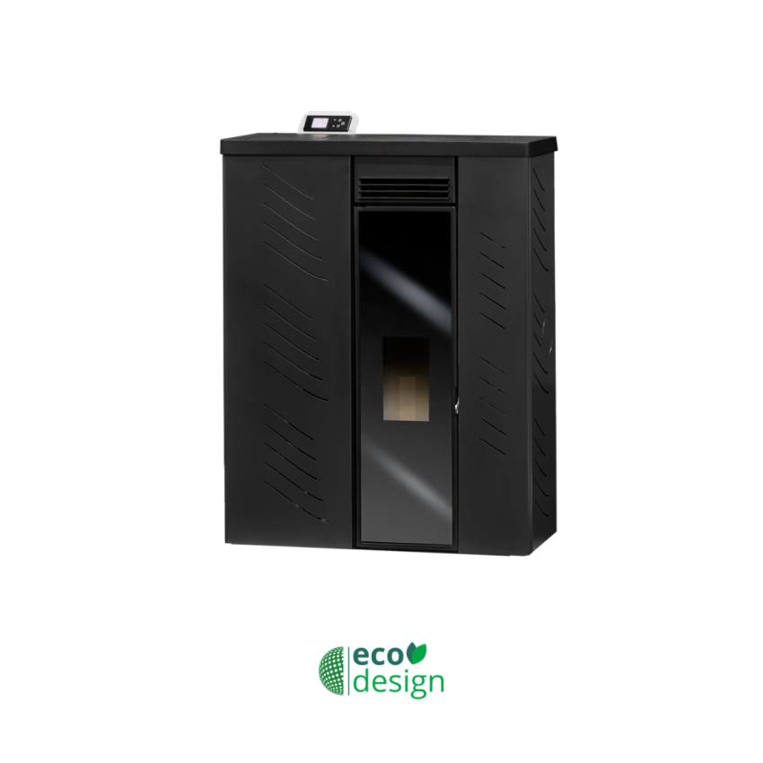 Salamandra a Pellets Ar Quente Slim Cristal