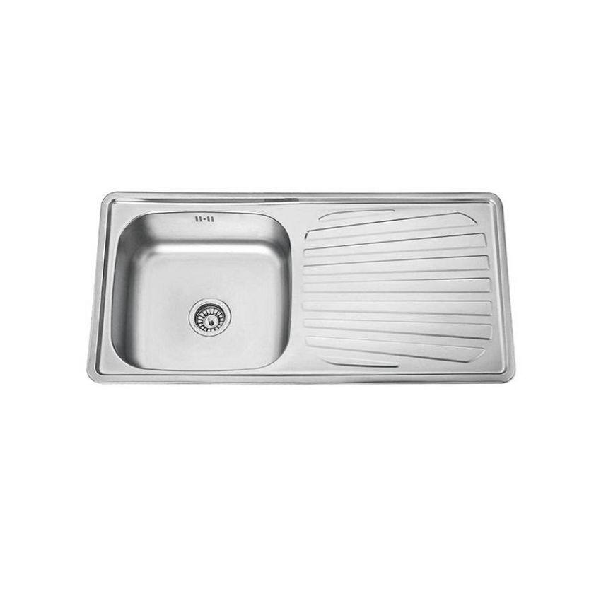 Banca Inox Encastrar 1 Pia 100×50